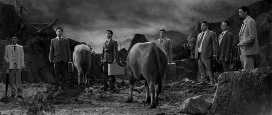 杨福东《愚公移山》截帧 2016 