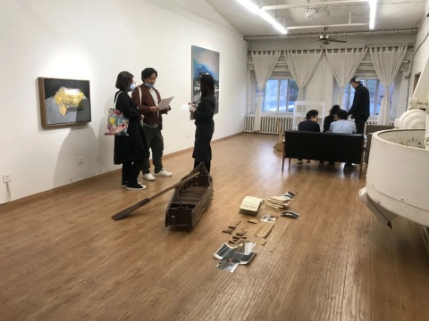 一切都源于一张旧书架，蔡锦空间 新展“信息”开幕