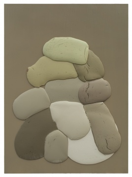 《惰的堕》220x160x9cm 木板·丙烯 2022 