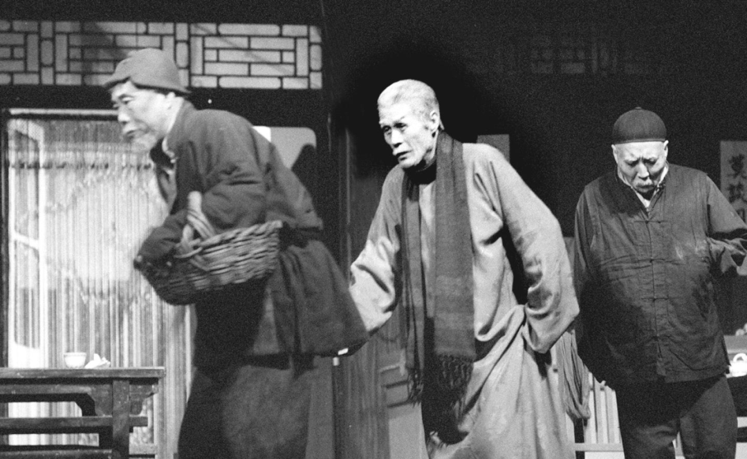 1979年《茶馆》演出剧照。（资料照片）