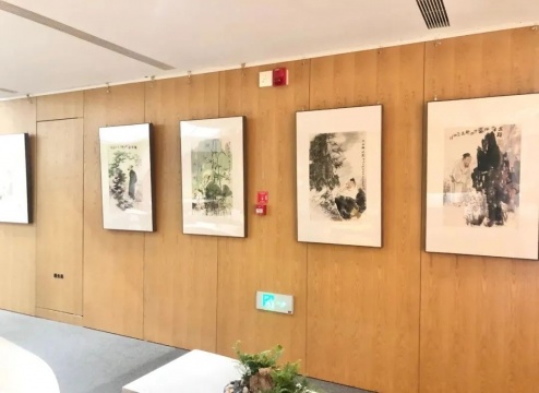 嘉德艺术中心“世纪留音——周思聪、卢沉作品专题展”现场