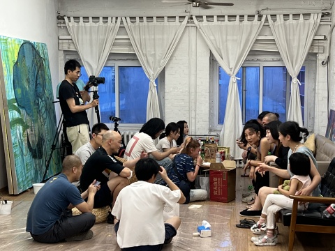 “ONS”展览现场 蔡锦空间 北京 2022 