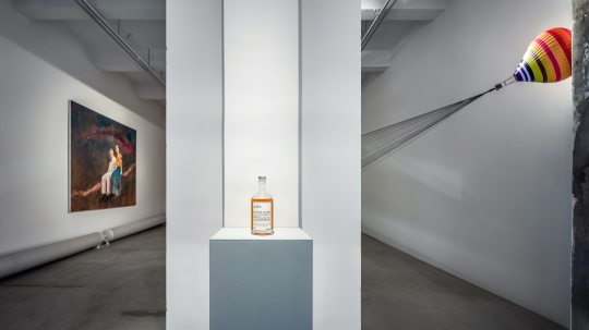 “光环上的石子”展览现场&nbsp;七木空间 北京 2022 