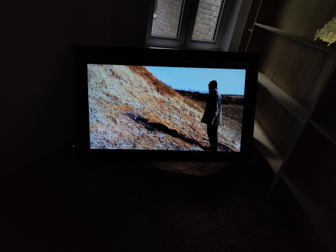 影像作品展览现场 