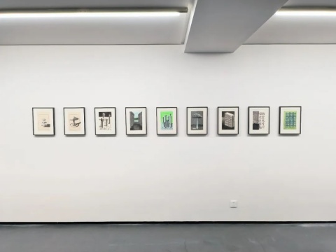 “双重风景”展览现场 AYE画廊 北京 2022 