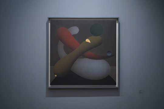《硕果》绢本设色&金箔 100×100cm 2020&nbsp; 