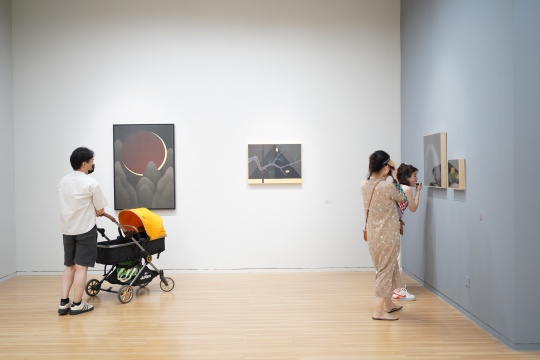 “曾志钦-造山图”展览现场 玉兰堂画廊 北京 2022 
