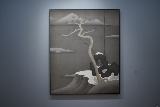 《寒江雪》绢本设色 204×170cm&nbsp;2021&nbsp; 