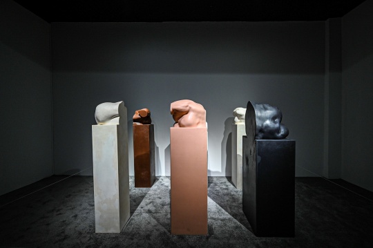 《躯干系列》（Torso Series）木制芯、石膏、聚氨酯泡沫 2018-2022 