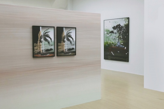 尹航个展，“滑行在滩涂之上” 新氧艺展览现场 