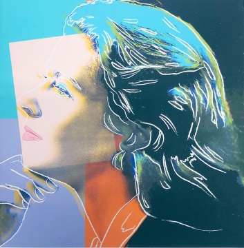 英格丽褒曼 安迪·沃霍尔，1960 