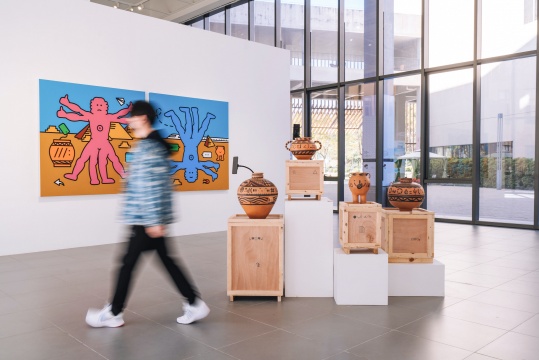 “永不碎边”展览现场&nbsp;香港中文大学（深圳）大学艺术中心TC101SPACE 