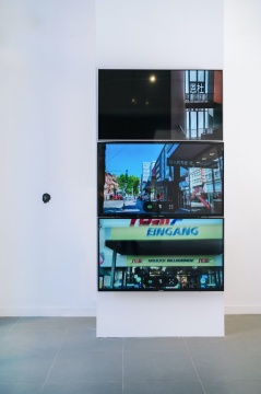 “永不碎边”展览现场&nbsp;香港中文大学（深圳）大学艺术中心TC101SPACE 