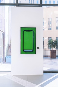 “永不碎边”展览现场&nbsp;香港中文大学（深圳）大学艺术中心TC101SPACE 