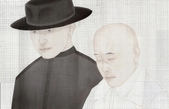 毕晓慧《LOCAL PERSPECTIVE #5》绢本设色 41x62cm&nbsp; 2023 