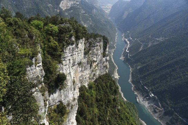乌江画廊重庆涪陵段景观。黄河摄
